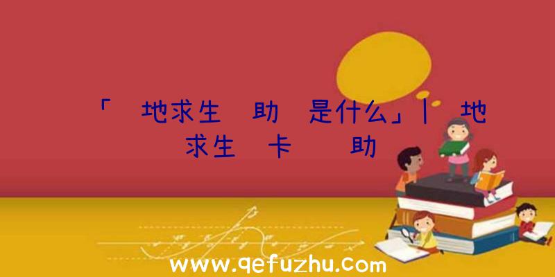 「绝地求生辅助镜是什么」|绝地求生马卡鲁辅助